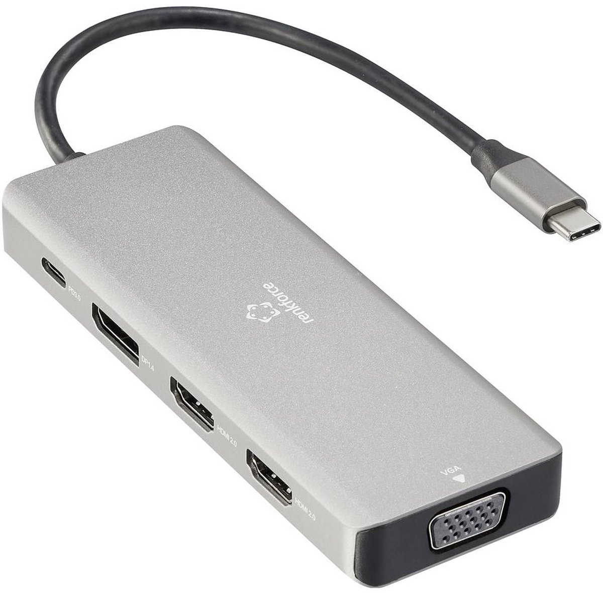 Wat vinden we goed aan de Renkforce RF-DKS-906 USB-C Dockingstation Universeel
