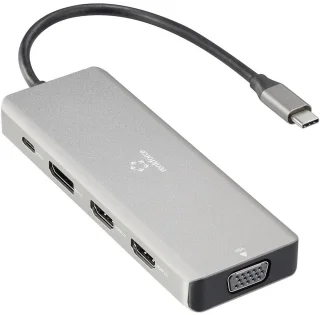 Renkforce RF-DKS-906 USB-C Dockingstation Universeel