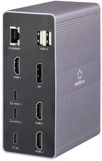 Renkforce RF-DKS-910 USB-C dockingstation universeel voor MacBook