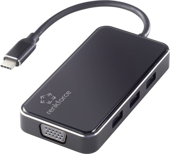 Renkforce RF-HUB-230 USB-C Dockingstation Universeel