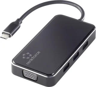 Renkforce RF-HUB-230 USB-C Dockingstation Universeel