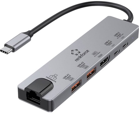 Renkforce RF-USBH-550 USB-C Dockingstation