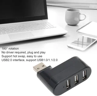 RFWR® 3-poorts USB 2.0-hub