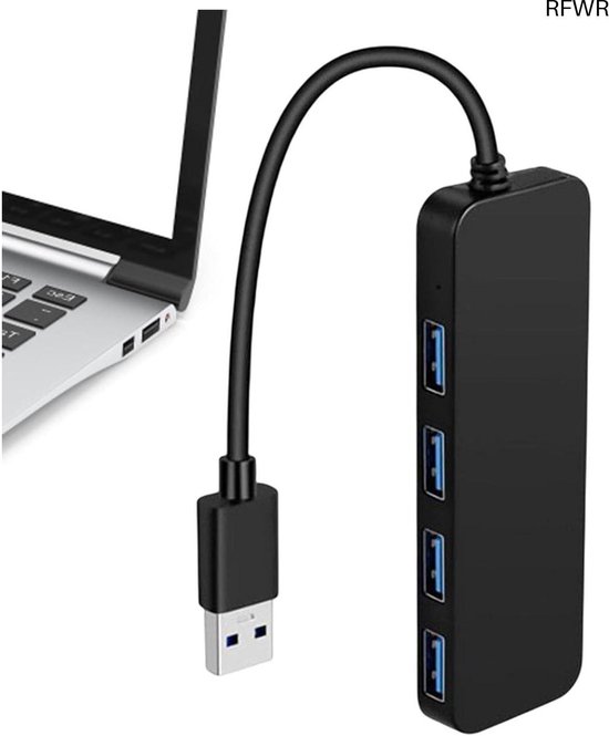 RFWR USB 4-poorts splitter