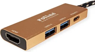 ROLINE GOLD USB-C Dockingstation 4K HDMI 2x USB 3.2 Gen 1 PD