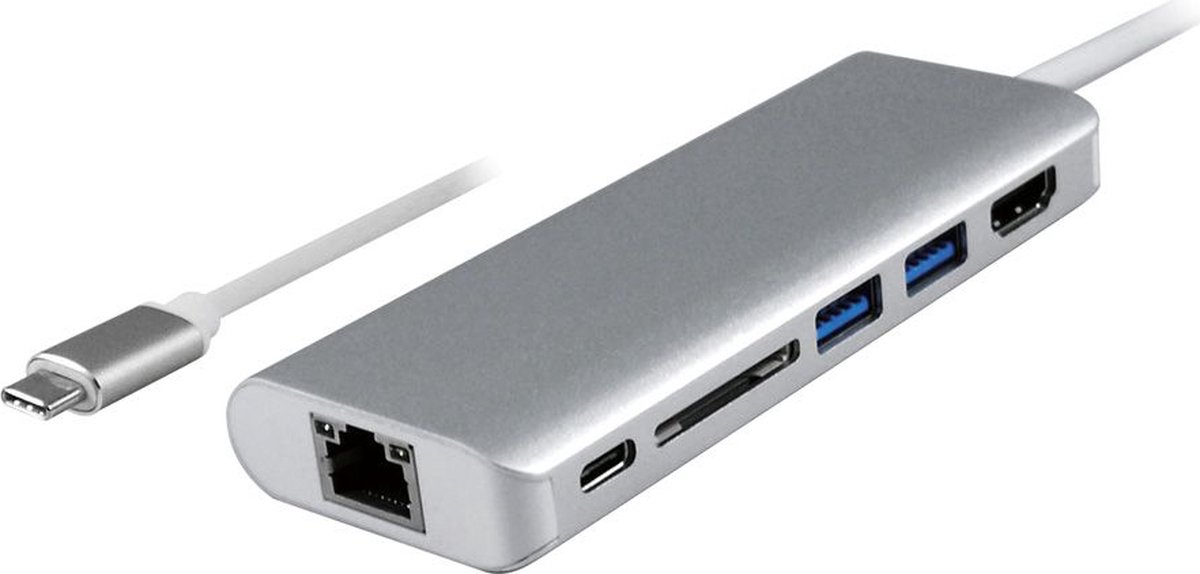 ROLINE USB-C Dockingstation HDMI 4K USB 3.0 SD Ethernet