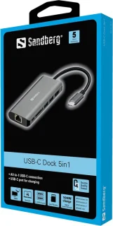 Sandberg 136-18 USB-C Dock