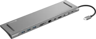 Sandberg 136-23 USB-C All-in-1 Docking Station Zilver