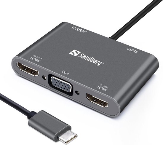 Sandberg 136-35 USB-C Dock