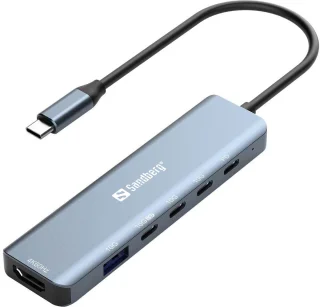 Sandberg 136-77 Laptop Dock & Poortreplicator Bedraad