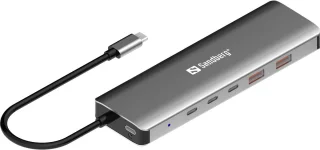 Sandberg 136-79 laptop dock & poortreplicator usb 3.2 gen 2 type-c