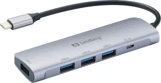 Sandberg 336-20 USB-C Hub 4x USB 3.0