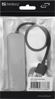 Sandberg USB 3.0 Hub 4-poorts 333-88