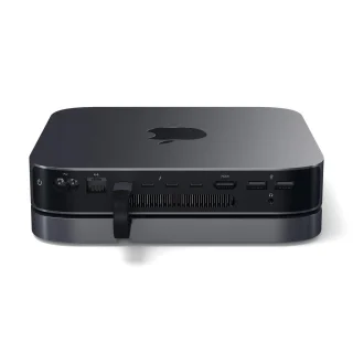 Satechi Aluminium Mac Mini standaard met Hub Space Gray