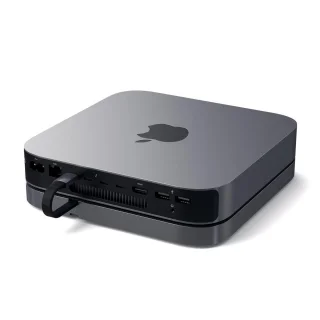 Satechi Aluminium Mac Mini standaard met Hub Space Gray