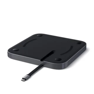 Satechi Aluminium Mac Mini standaard met Hub Space Gray