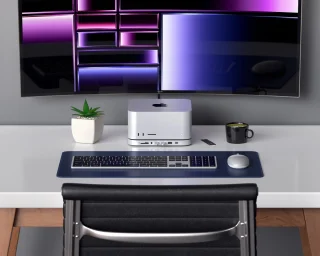 Satechi Aluminum Mac Mini/Mac Studio Stand Hub Grijs
