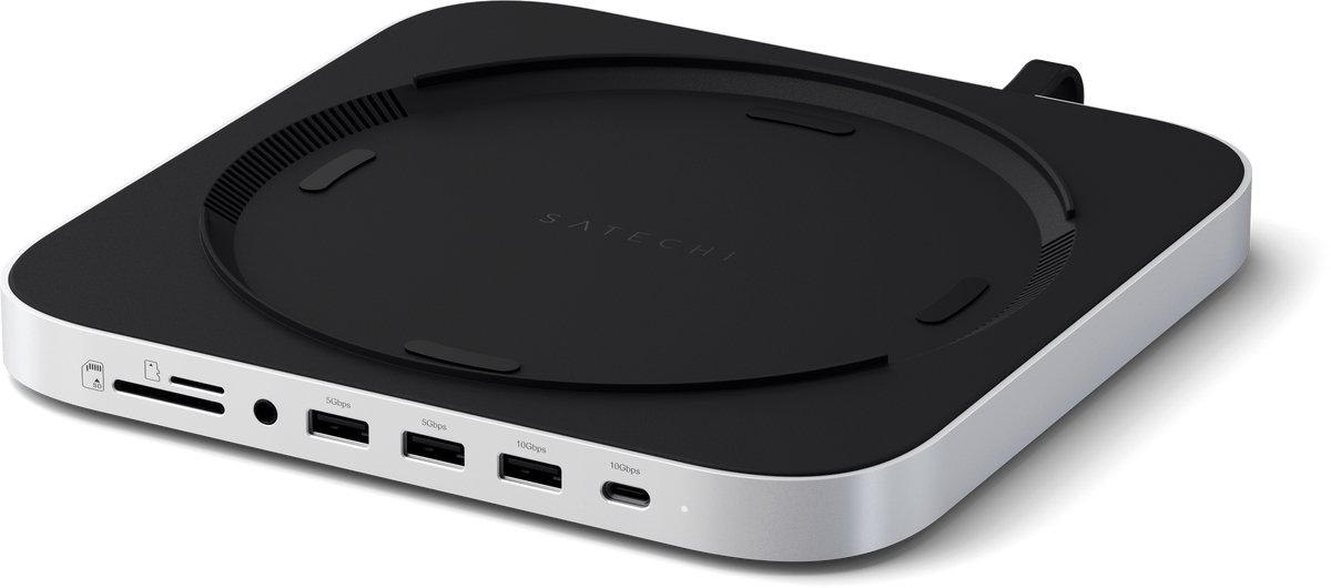 Satechi Aluminum Mac Mini/Mac Studio Stand Hub Grijs