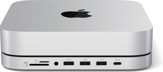 Satechi Aluminum Mac Mini/Mac Studio Stand Hub Grijs