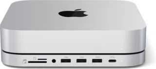 Satechi Aluminum Mac Mini/Mac Studio Stand Hub Grijs