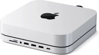 Satechi Mac Mini Standaard & Hub Grijs