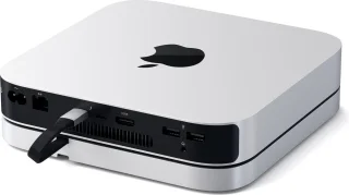 Satechi Mac Mini Standaard & Hub Grijs