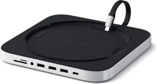 Satechi Mac Mini Standaard & Hub Grijs