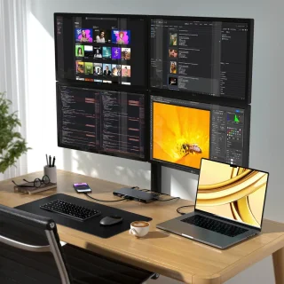 Satechi Thunderbolt 4 Docking Station Grijs