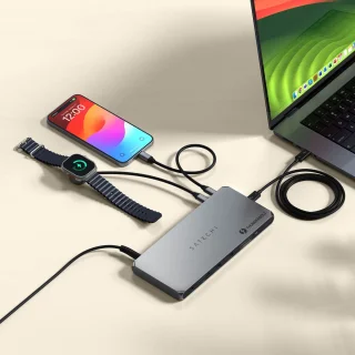 Satechi Thunderbolt 4 Docking Station Grijs