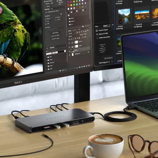 Satechi Thunderbolt 4 Docking Station Grijs