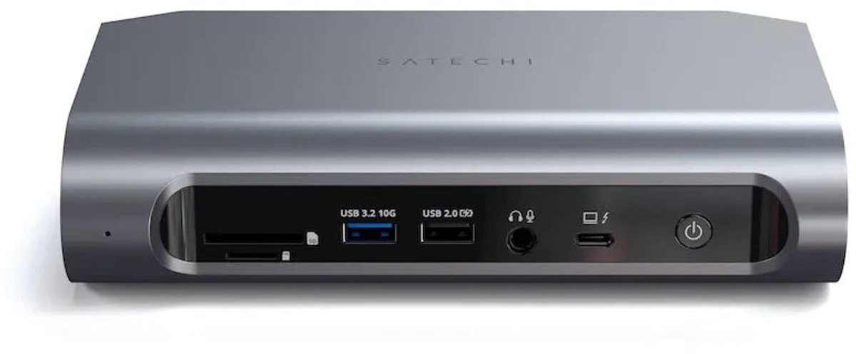 Satechi Thunderbolt 4 Multimedia Pro Dock Grijs