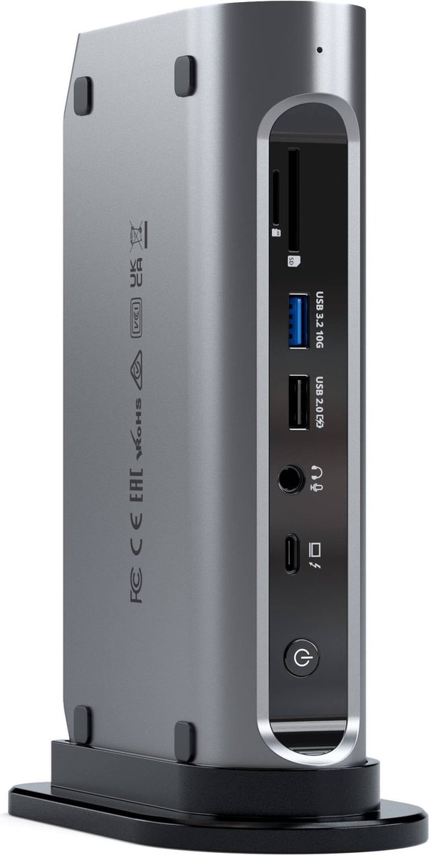 Satechi Thunderbolt 4 Multimedia Pro Dock Grijs