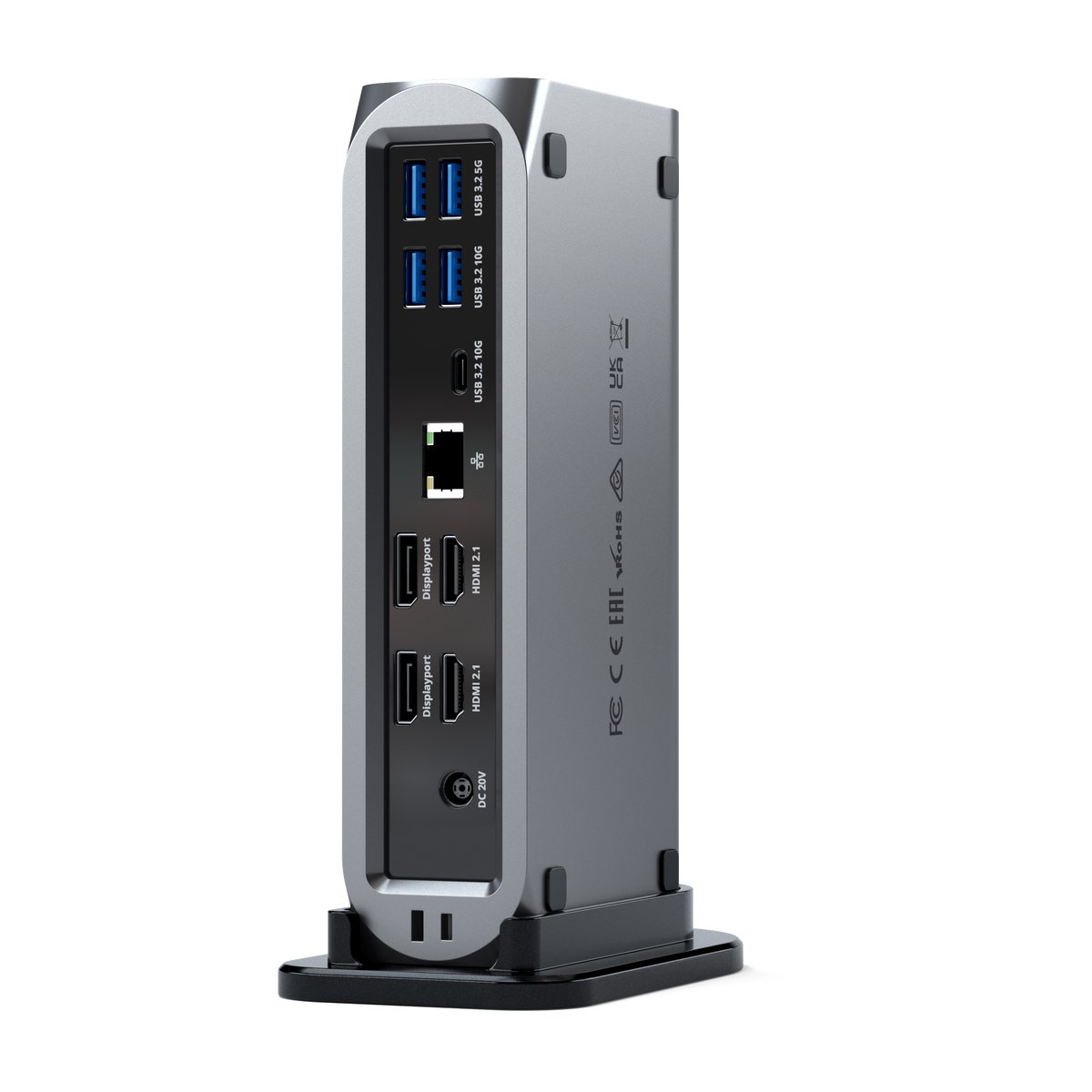 Satechi Thunderbolt 4 Multimedia Pro Dock Grijs