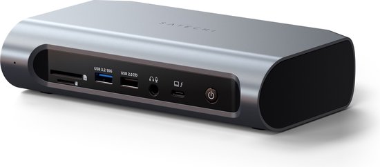 Satechi Thunderbolt 4 Multimedia Pro Dock Grijs