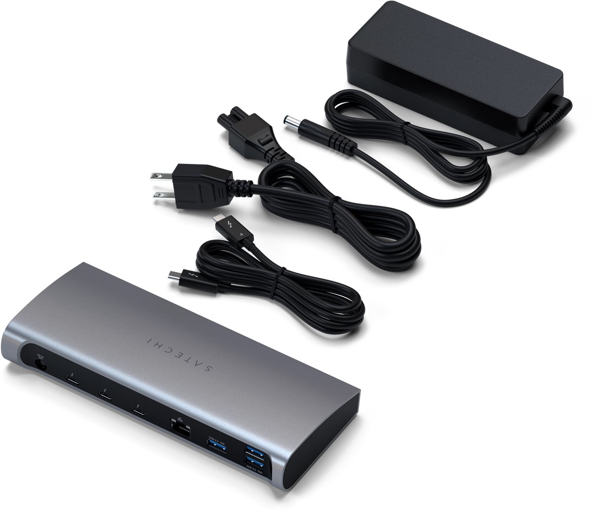 Satechi Thunderbolt 4 Multiport Dockingstation Grijs