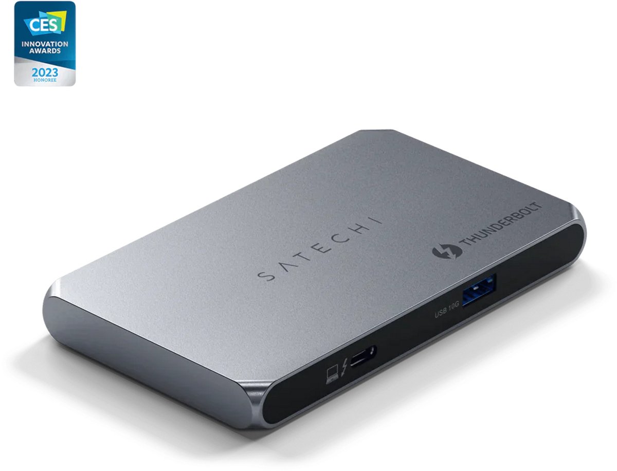 Satechi Thunderbolt 4 Slim Hub Pro EU Grijs