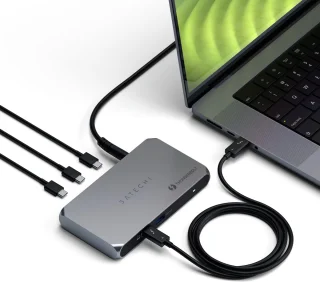 Satechi Thunderbolt 4 Slim Hub Pro EU Grijs