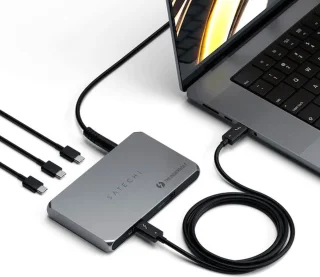 Satechi Thunderbolt 4 Slim Hub Space Gray