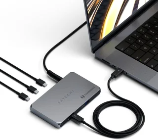 Satechi Thunderbolt 4 Slim Hub Space Gray