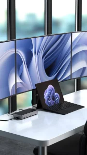 Satechi Triple 4K Display Docking Station Grijs