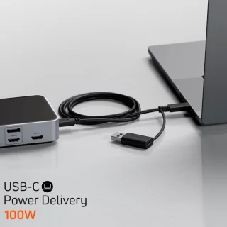 Satechi Triple 4K Display Docking Station Grijs