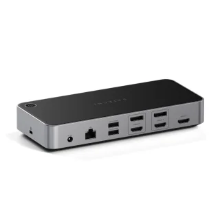 Satechi Triple 4K Display Docking Station Grijs