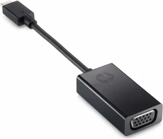 Schermadapter USB-C naar VGA zwart