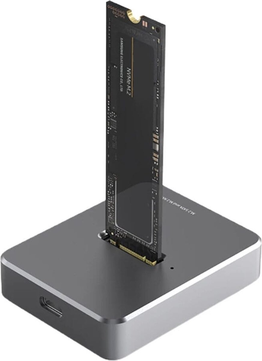 De SD02A NVMe M.2 SSD Docking Station USB 3.0 2TB in één oogopslag
