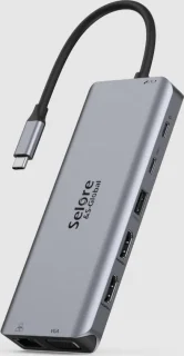 Selore 14-in-1 Docking Station HDMI VGA
