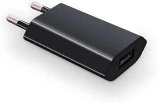 Set van 2 universele usb-netadapter, zwart
