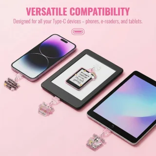 Set van 9 USB-C stofdoppen voor type-c apparaten