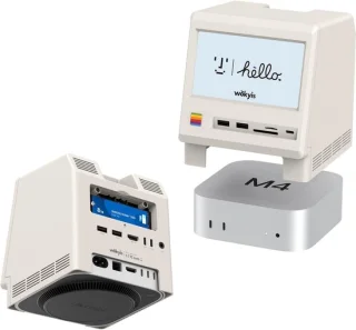 ShopVlot docking station voor Mac mini met HD-display
