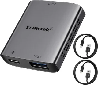 ShopVlot USB-C docking station voor AR-apparaten met lightning-adapter