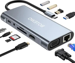 ShopVlot USB C hub docking station